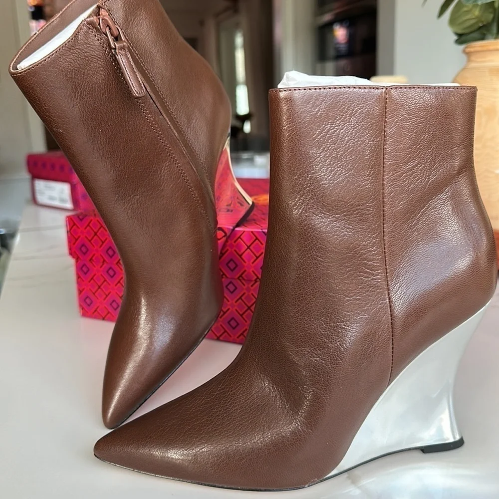 Tory Burch Sculpted Wedge Ankle 98mm
